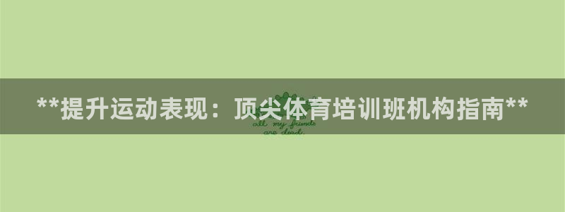 极悦平台有风险吗：**提升运动表现：顶尖体育培训班机