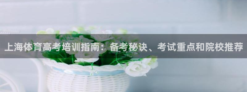 极悦官方网站入口网址：上海体育高考培训指南：备考秘诀