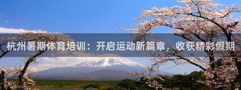 杭州暑期体育培训：开启运动新篇章，收获精彩假期