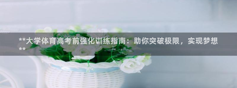 极悦平台客服团队名称：**大学体育高考前强化训练指南