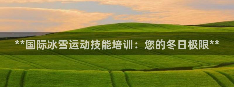 极悦官网的登录方法：**国际冰雪运动技能培训：您的冬