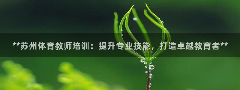 极悦平台保7O777：**苏州体育教师培训：提升专业
