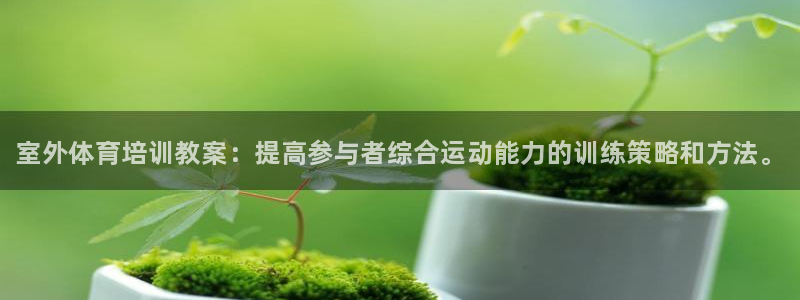 极悦平台官网登录入口：室外体育培训教案：提高参与者综合运动能